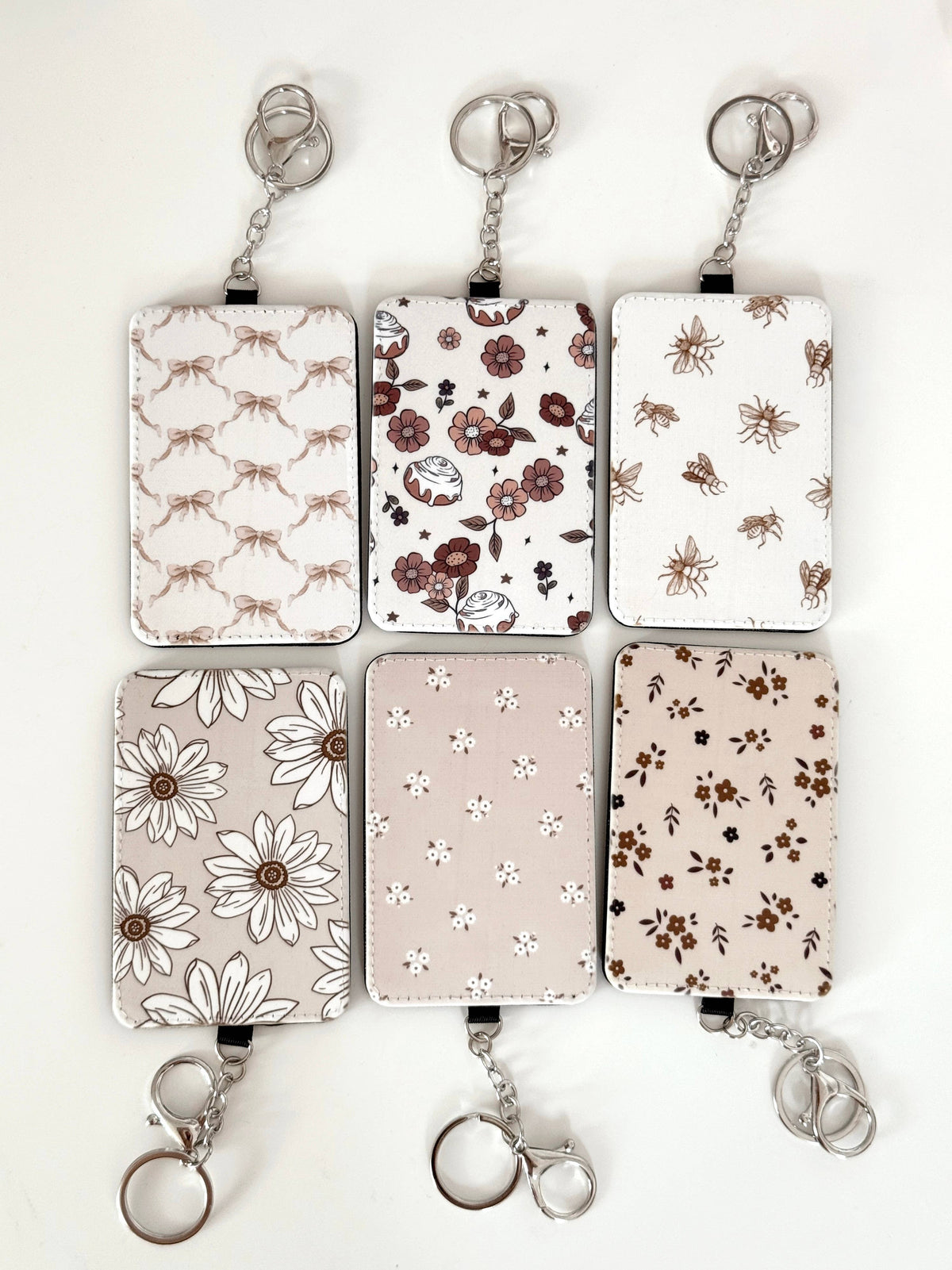 Wallet Keychain Cards/Cash – 72 Patterns | Matching Handmade 4