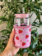Glass Tumbler Neoprene Sleeves 8 Patterns to choose 6