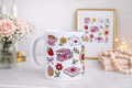 Pinky Books Valentine Ceramic Mug Dishwasher/Microwave Safe