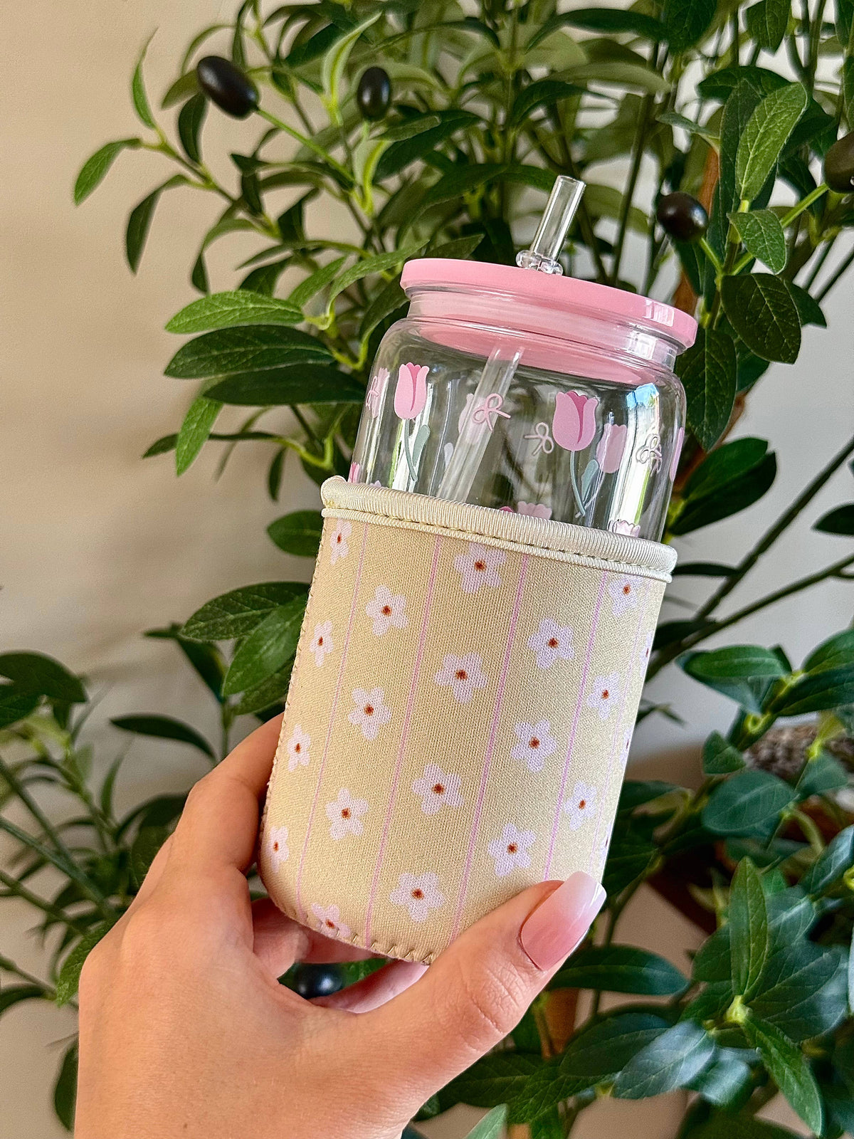 Glass Tumbler Neoprene Sleeves 8 Patterns to choose 4