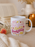 Hot Girls Love Bookstores Ceramic Mug Dish/Microwave Safe