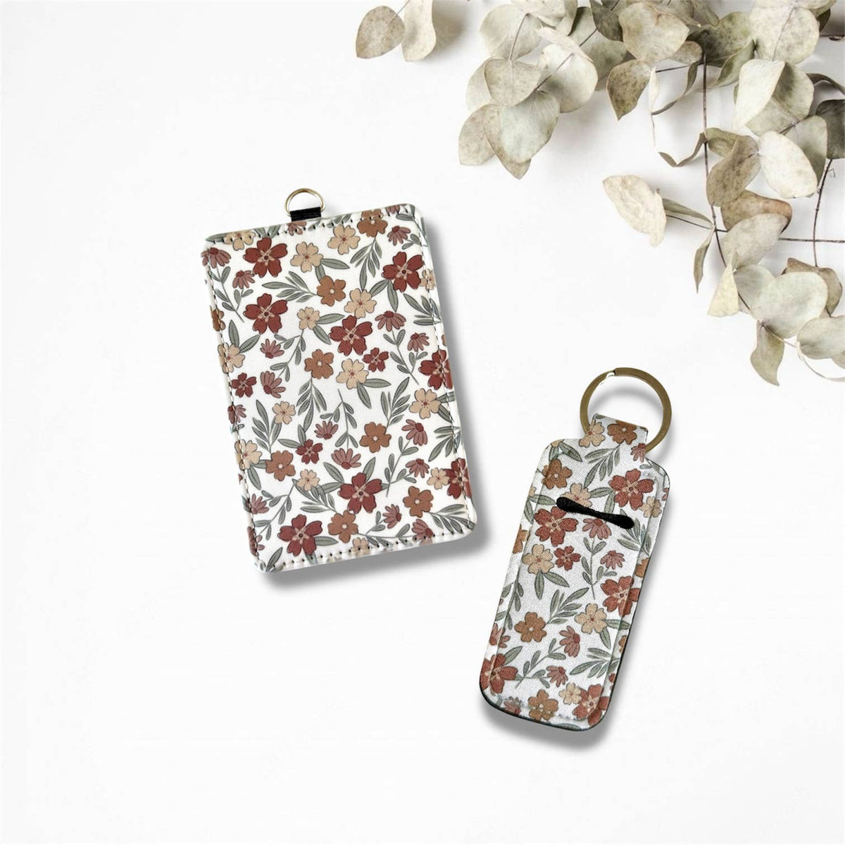 Lipstick/balm/gloss Keychain Chapstick 72 patterns neoprene 5