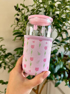 Glass Tumbler Neoprene Sleeves 8 Patterns to choose 5