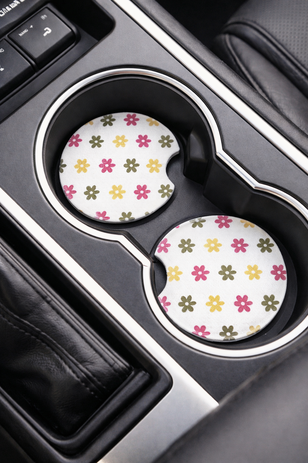 Car Coasters Colorful 12 different patterns 2pieces neoprene