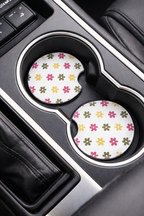 Car Coasters Colorful 12 different patterns 2pieces neoprene