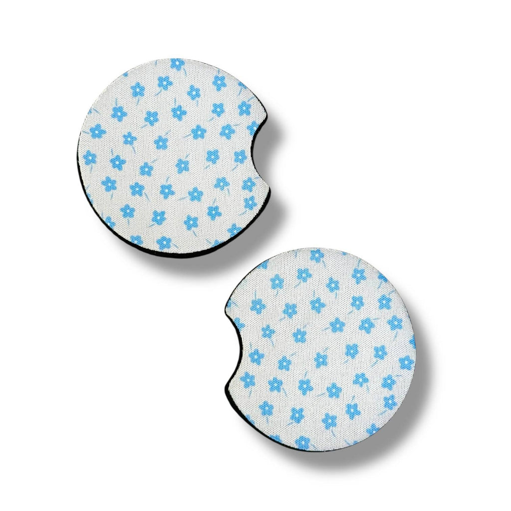 Car Coasters Colorful 12 different patterns 2pieces neoprene 16