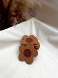 Daisy Cork Coaster – Floral Drinkware Accessory, Heat Resist