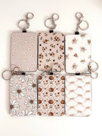Wallet Keychain Cards/Cash – 72 Patterns | Matching Handmade
