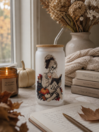 Autumn Bookish Skeleton
