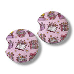 Car Coasters Colorful 12 different patterns 2pieces neoprene 12