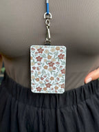 Badge ID Holder 72 patterns to choose soft faux leather 16