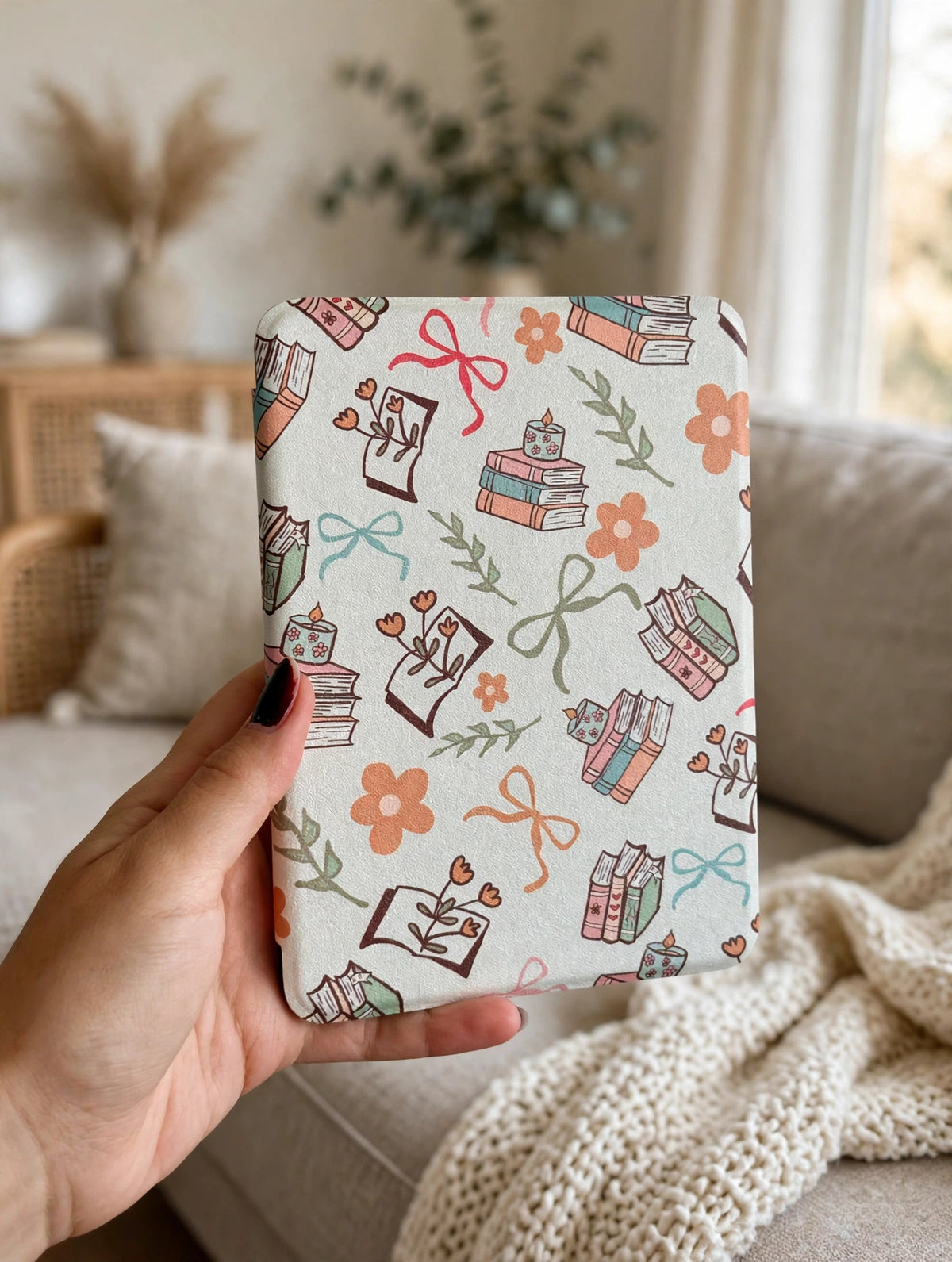 Books & Bows Kindle Case