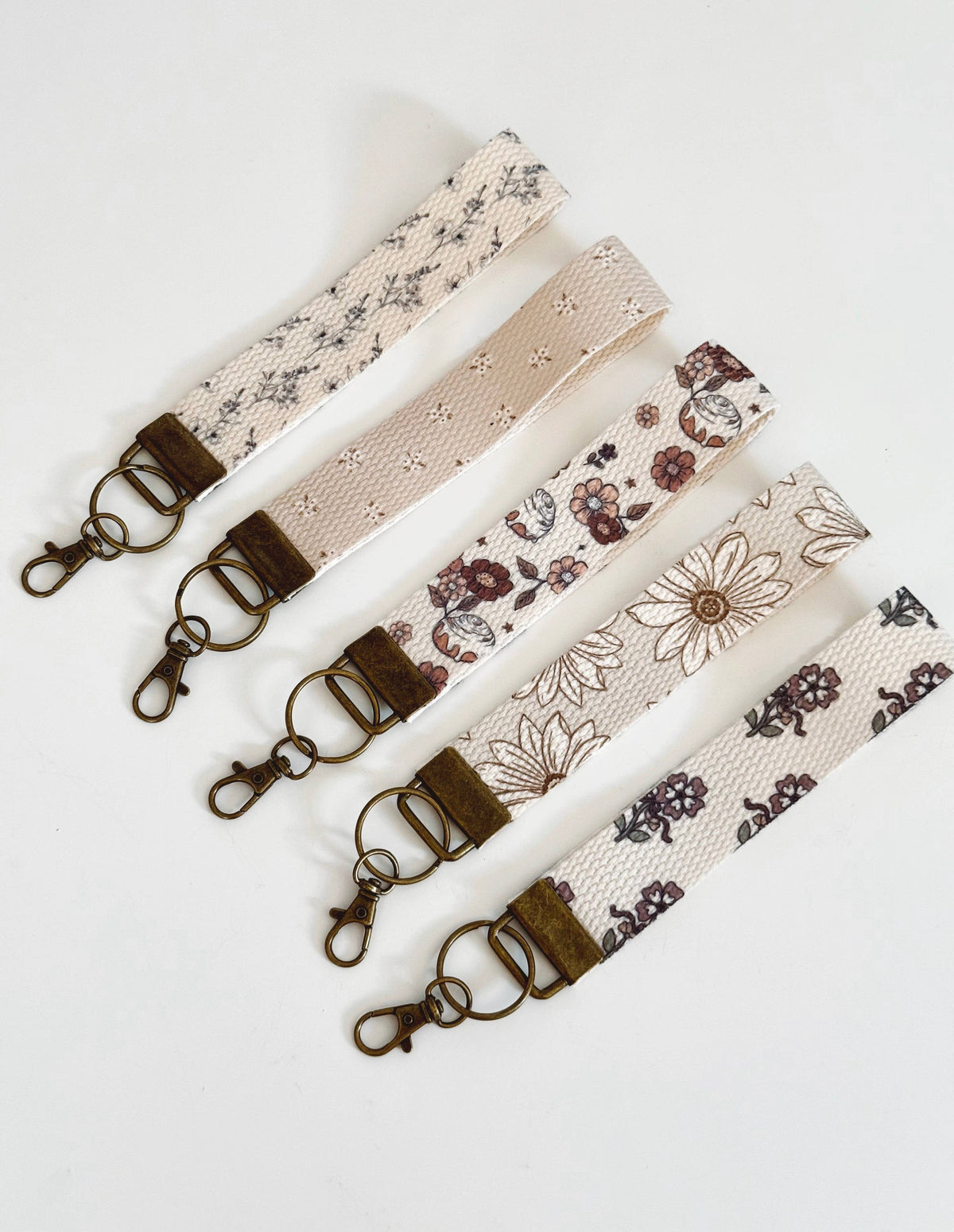 Wrist Lanyard / Keychain 72 Patterns | Handmade Thick Canvas 2