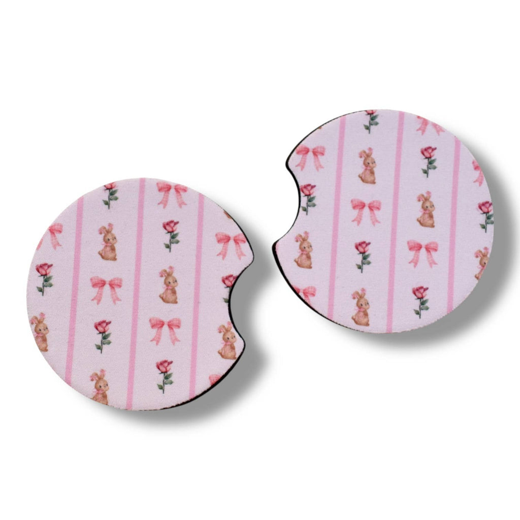 Car Coasters Colorful 12 different patterns 2pieces neoprene 7