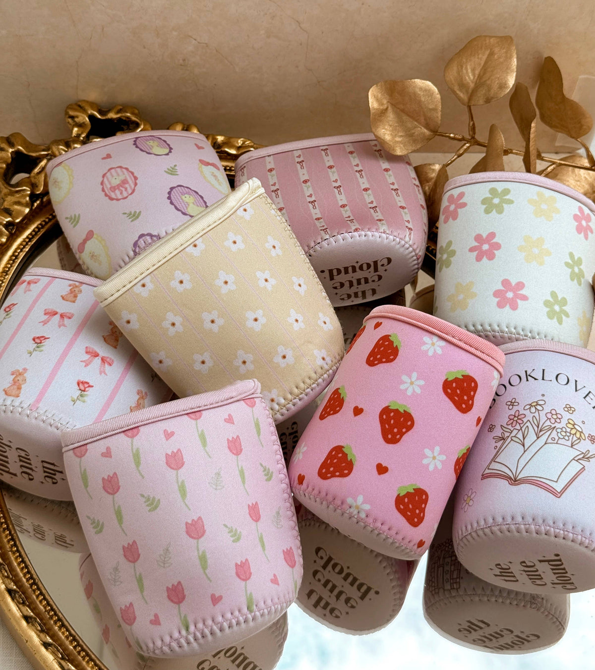 Glass Tumbler Neoprene Sleeves 8 Patterns to choose