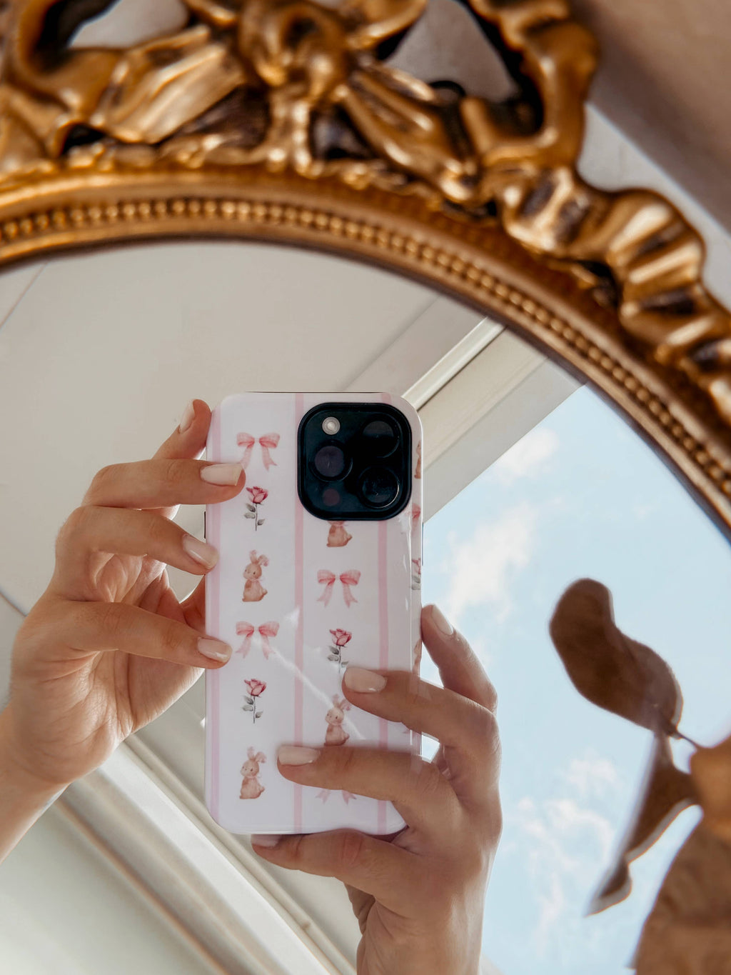 Hard Phone Case Pink Coquette Collection Double Layer 3