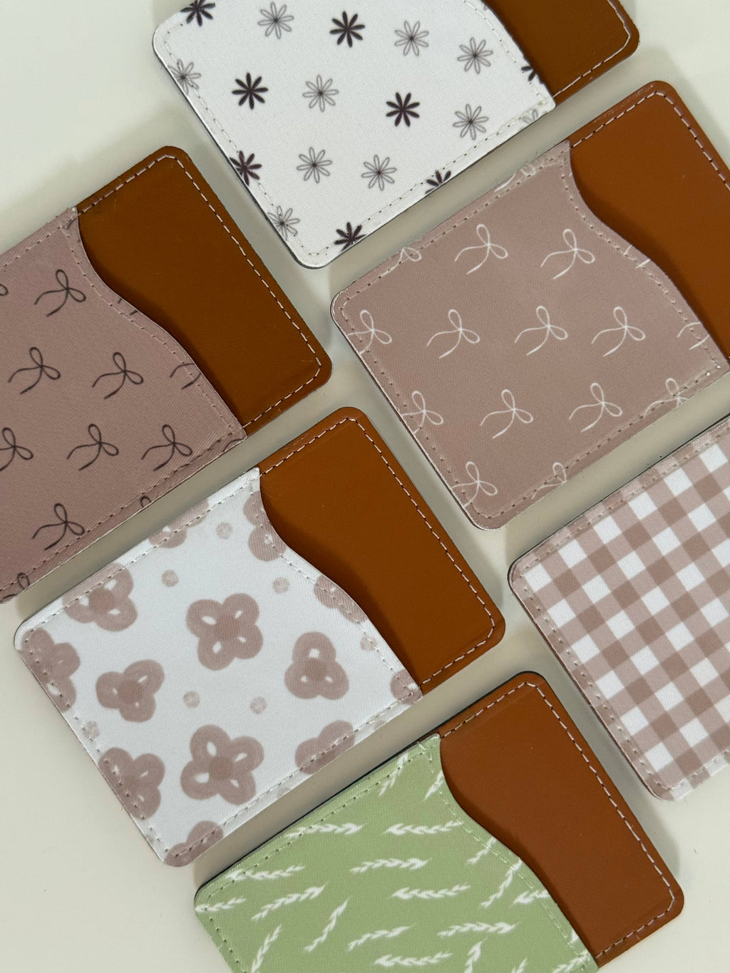 Phone Card Holder Handmade – Faux Leather | 72 Patterns 2