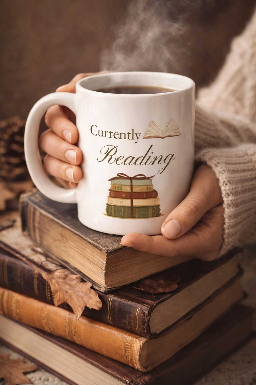 Currently Reading Ceramic Mug Dishwasher and Microwave Safe 2
