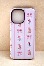 Hard Phone Case Pink Coquette Collection Double Layer 11