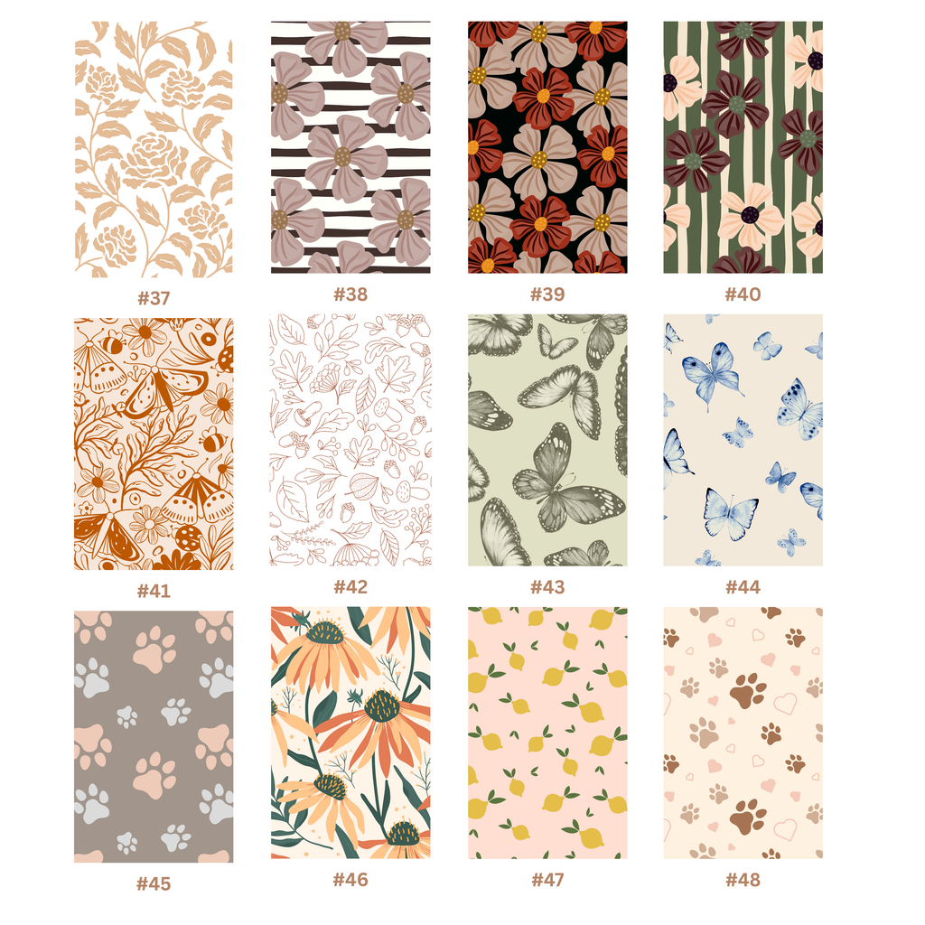 Neoprene Car Coasters – 72 Pattern Options | Handmade boho 11