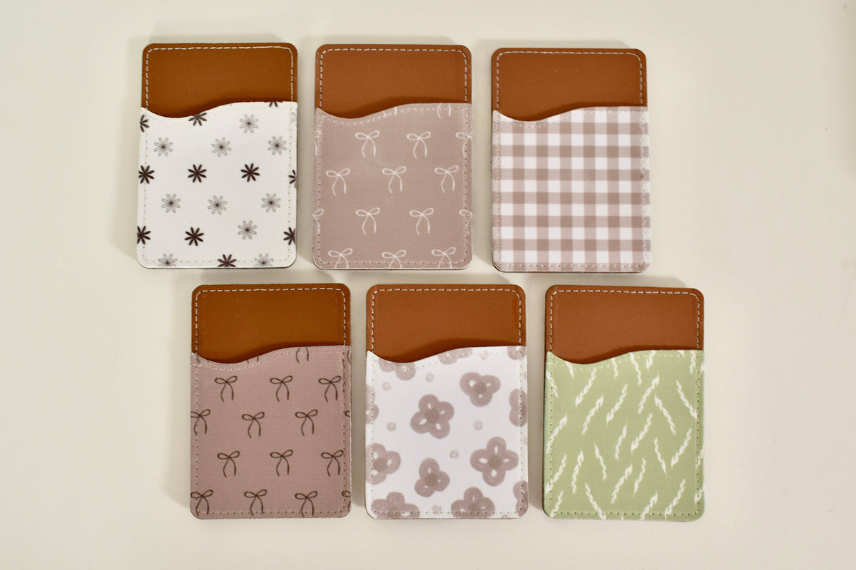 Phone Card Holder Handmade – Faux Leather | 72 Patterns 4