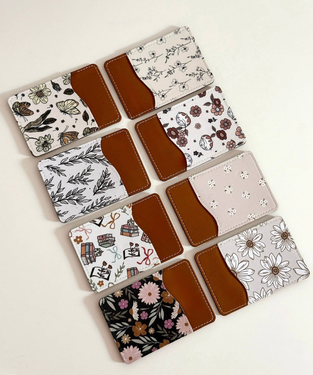 Phone Card Holder Handmade – Faux Leather | 72 Patterns