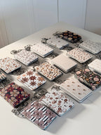 Wallet Keychain Cards/Cash – 72 Patterns | Matching Handmade 3