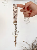 Fall Canvas Wrist Lanyards Autumn Handmade Accesories 8