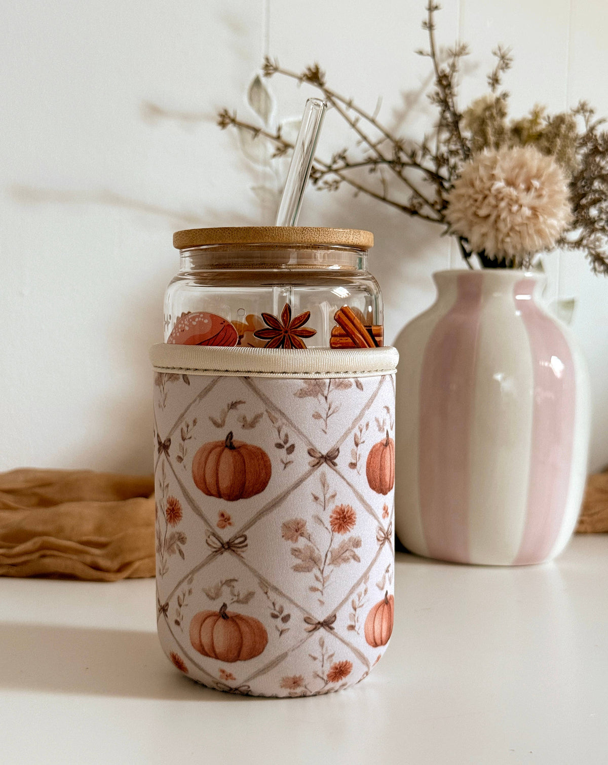 Tumbler Sleeves / Glass Cup, Take Away drinks / 11 Patterns 5