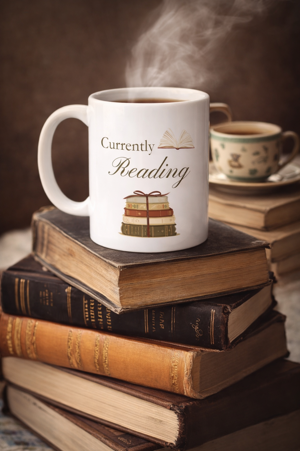 Currently Reading Ceramic Mug Dishwasher and Microwave Safe 3