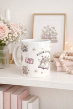 Booklover Ceramic Mug Dishwasher/Microwave Safe, Sublimation 2