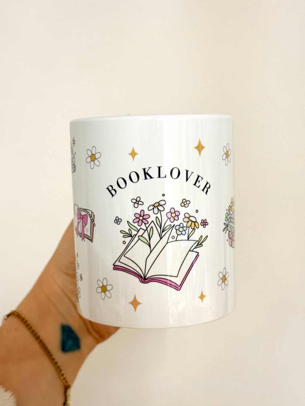 Booklover Ceramic Mug Dishwasher/Microwave Safe, Sublimation 3
