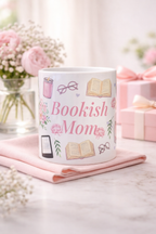 Bookish Mom Ceramic Mug Dishwasher / Microwave Safe 325ml